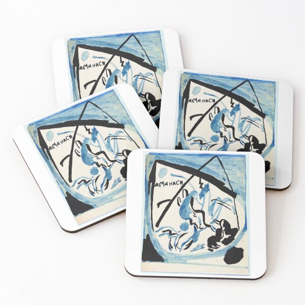 Item preview, Wassily Kandinsky  The Blue Rider VII  | Wassily Kandinsky abstract art designed and sold by TeeARTHY.