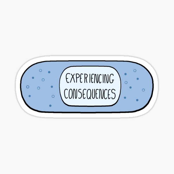 Item preview, "The Consequences" Bandage designed and sold by Cthuluhops.