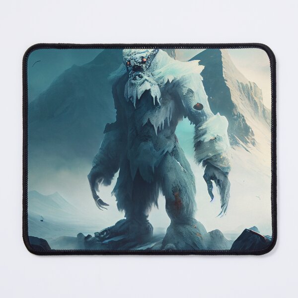 Artikelvorschau, Interesting Giant Ice Monster Digital Painting entworfen und verkauft von CodeAndColors.