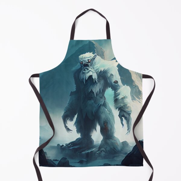 Artikelvorschau, Interesting Giant Ice Monster Digital Painting entworfen und verkauft von CodeAndColors.