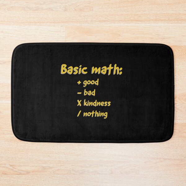 Item preview, Basic math of life. designed and sold by greatvibes4u.