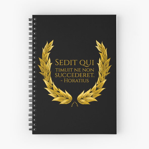 Item preview, Sedit qui timuit ne non succederet. - Horatius - He who feared that he would not succeed sat still. - Horace designed and sold by Styrman.
