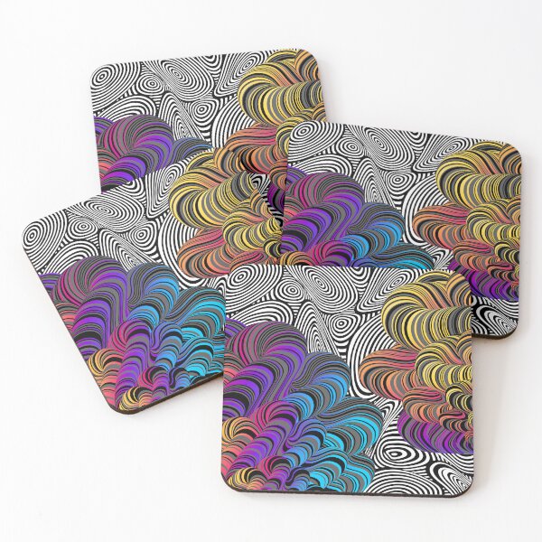 Item preview, Wild flow trippy art designed and sold by Minima-Vulpes.