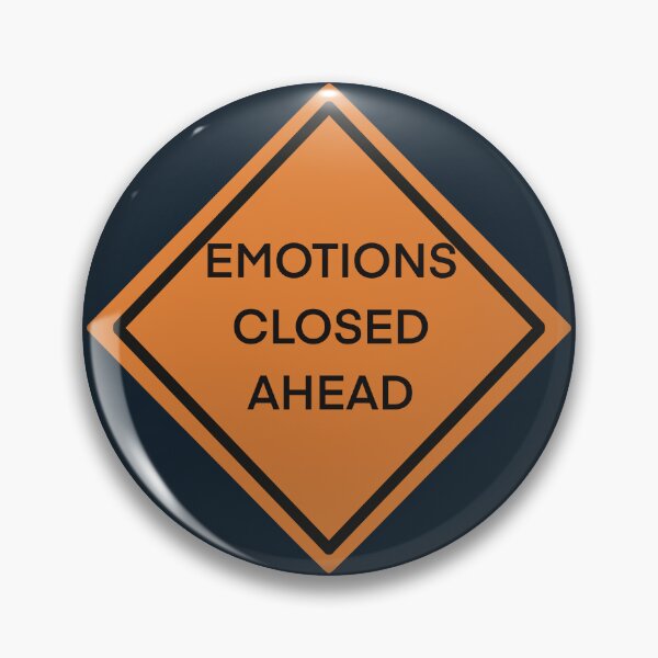 Item preview, Emotions Closed Ahead designed and sold by A-Little-Nerdy.