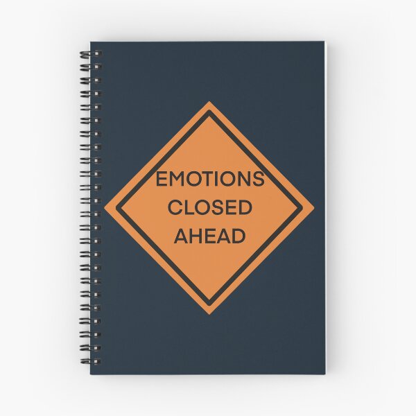 Item preview, Emotions Closed Ahead designed and sold by A-Little-Nerdy.