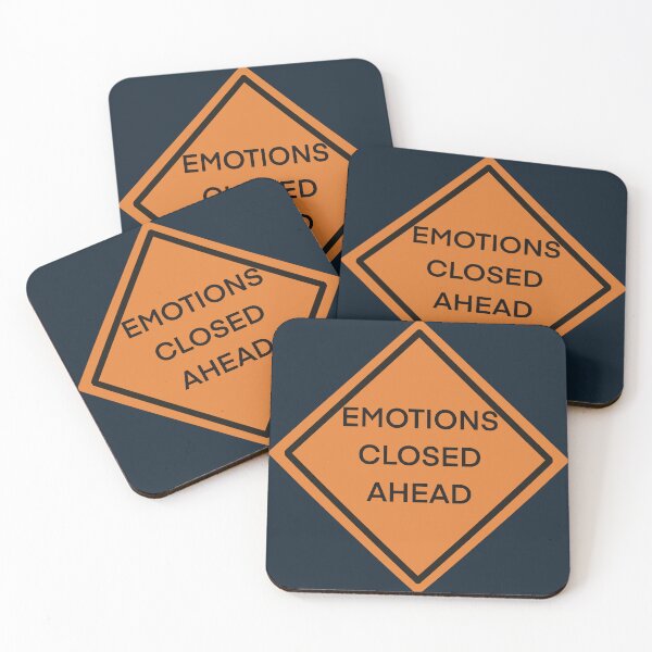 Item preview, Emotions Closed Ahead designed and sold by A-Little-Nerdy.
