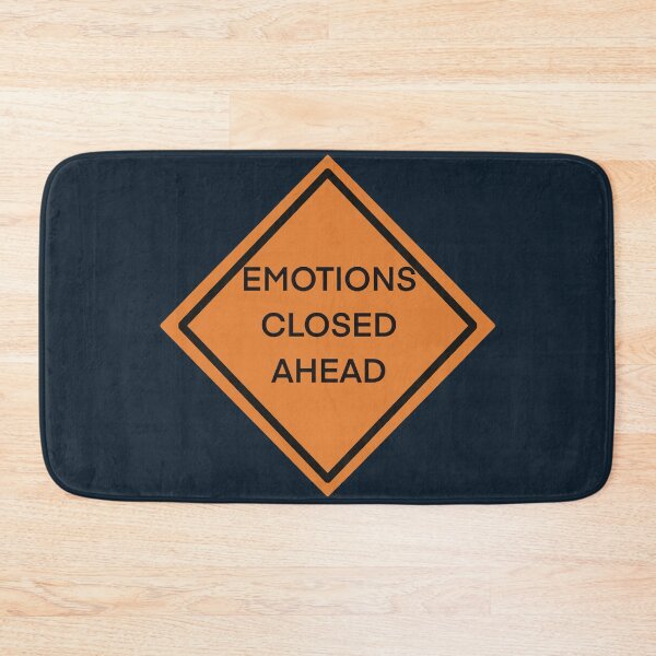 Item preview, Emotions Closed Ahead designed and sold by A-Little-Nerdy.