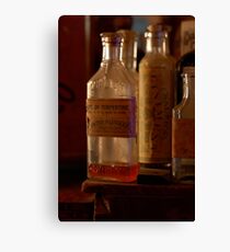 Vintage drugs Canvas Print