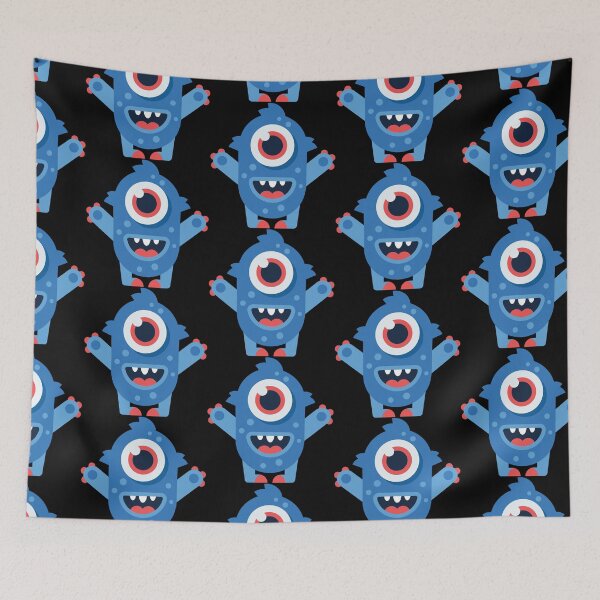 Item preview, Fun/Cute Alien/Monster Figure Illustration 019 designed and sold by PrintPortal.