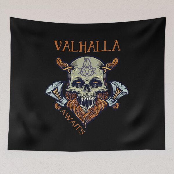 Item preview,  Valhalla Awaits - Vikings Warrior designed and sold by Georgy09.