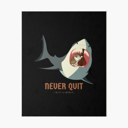 Cat Master Ninja Shark Attack Funny Photographic Print for Sale by  ZanLepotan