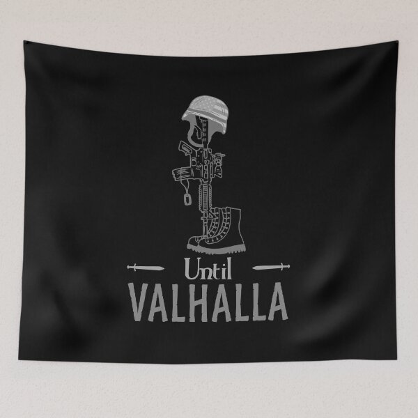 Item preview, Until Valhalla - Fallen Soldier Memorial designed and sold by Georgy09.
