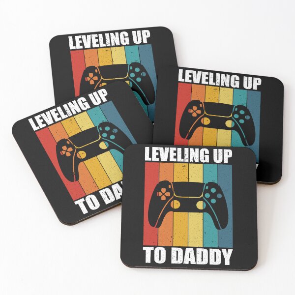 Item preview, Leveling Up To Daddy Retro designed and sold by Easton designer.