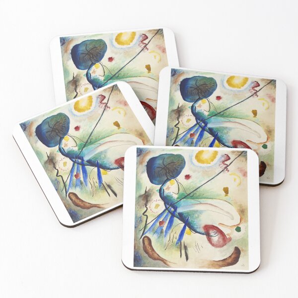 Item preview, Wassily Kandinsky Aquarell mit Strich (1912)   | Wassily Kandinsky abstract art designed and sold by TeeARTHY.
