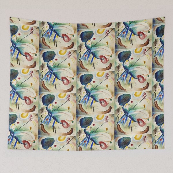 Item preview, Wassily Kandinsky Aquarell mit Strich (1912)   | Wassily Kandinsky abstract art designed and sold by TeeARTHY.