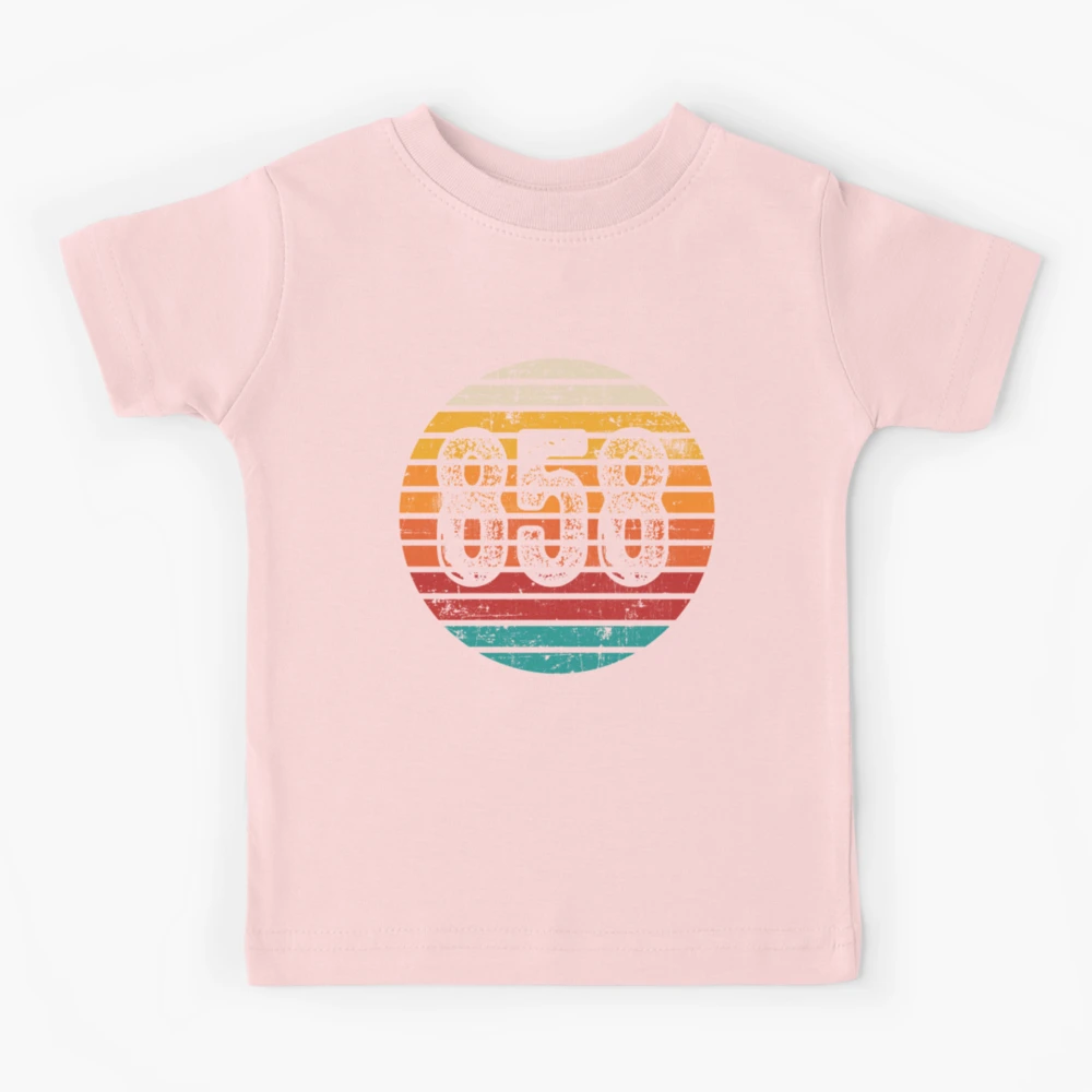 Distressed Vintage Sunset 858 Area Code