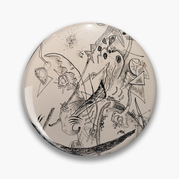 Item preview, Wassily Kandinsky Ohne Titel (1919)  | Wassily Kandinsky abstract art designed and sold by TeeARTHY.