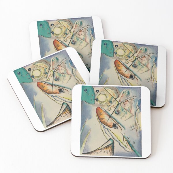 Item preview, Wassily Kandinsky Ohne Titel (Untitled) (1916)  | Wassily Kandinsky abstract art designed and sold by TeeARTHY.