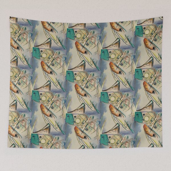 Item preview, Wassily Kandinsky Ohne Titel (Untitled) (1916)  | Wassily Kandinsky abstract art designed and sold by TeeARTHY.