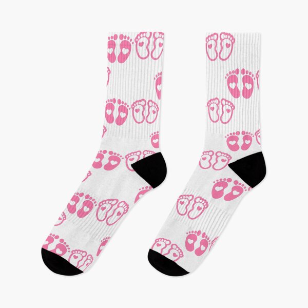 Item preview, It's a girl baby footprints designed and sold by Sticker-Palace-.
