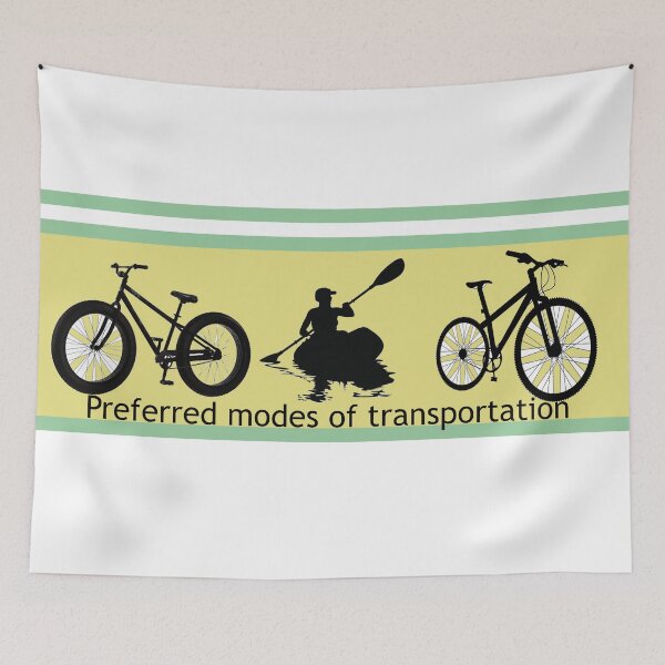 Item preview, Fat bike kayak mountain bike designed and sold by donnadavisart.