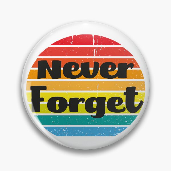 Item preview, NEVER FORGET RETRO VINTAGE  designed and sold by Prince-desart.