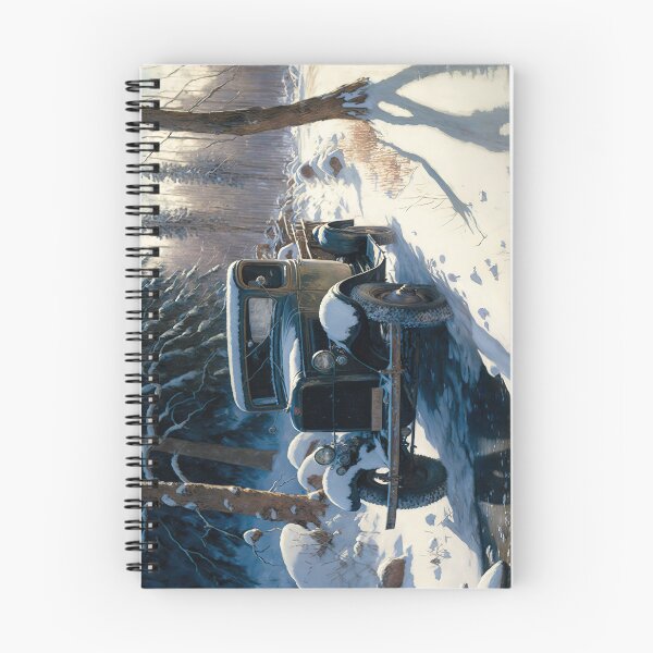 Item preview, Winter Pickup Truck #9, a perfect gift for all American Hot Rod fans designed and sold by RodZnRoll.