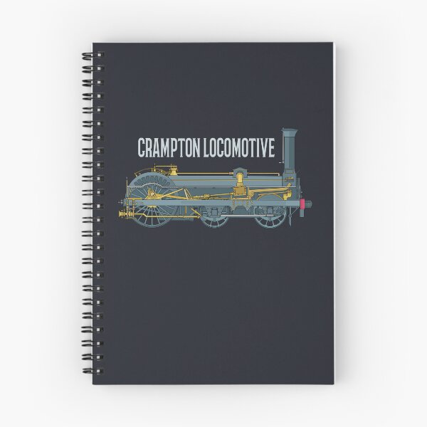 Item preview, Crampton 1846 Steam Locomotive Diagram Gift designed and sold by Maljonic.