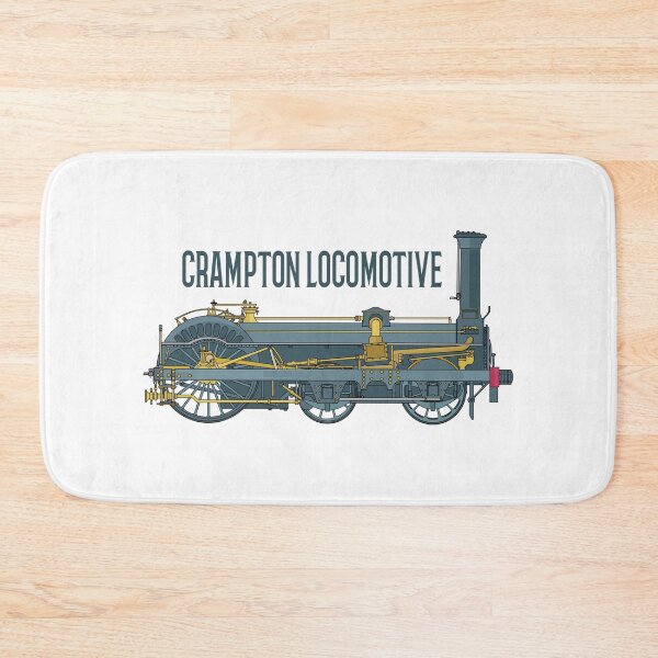Item preview, Crampton 1846 Steam Locomotive Diagram Gift designed and sold by Maljonic.