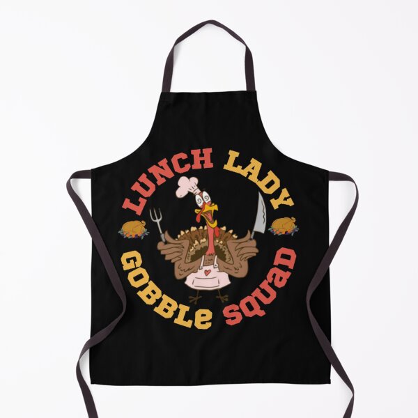Item preview, Lunch Lady Gobble Squad Best Funny T-shirt designed and sold by ChopshopTEXT.