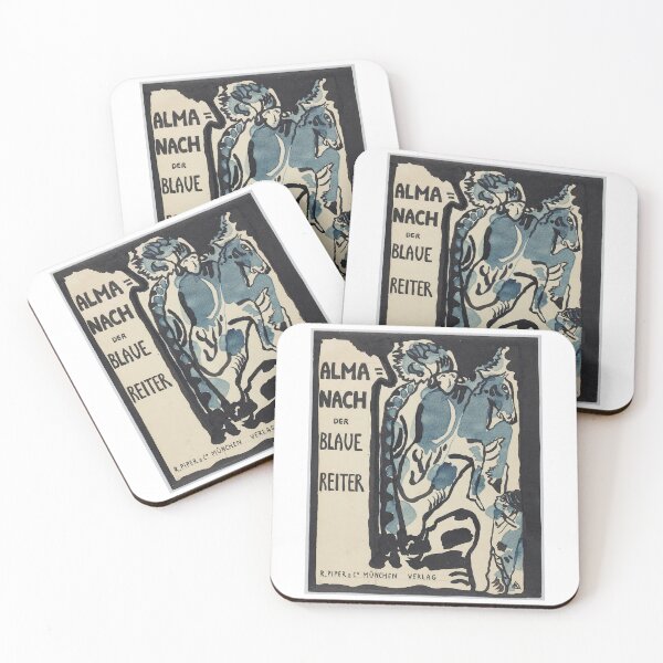 Item preview, Wassily Kandinsky  Final design for the cover of the almanac ‘The Blue Rider’ (1911)  | Wassily Kandinsky abstract art designed and sold by TeeARTHY.