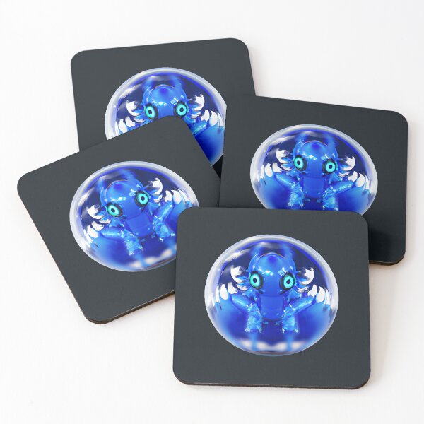 Item preview, Cute Blue Amphibian Inside a Glass Sphere designed and sold by Chubuter.