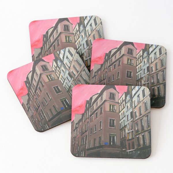 Item preview, Pink Dawn Sky In Paris designed and sold by golan22may.