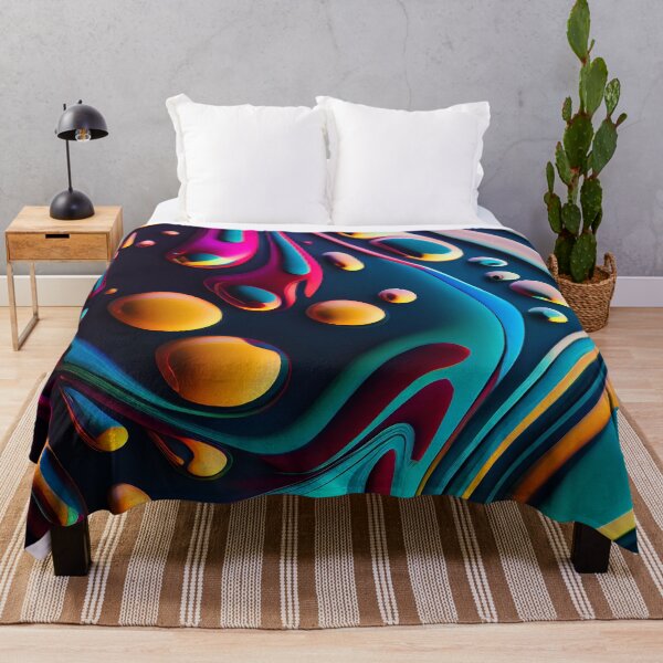 Item preview, Colorful paint raindrops designed and sold by DizPix.
