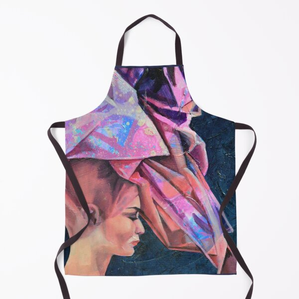 Aperçu de l'œuvre Profil d'une femme dans un foulard créée et vendue par AmandaFineArt.