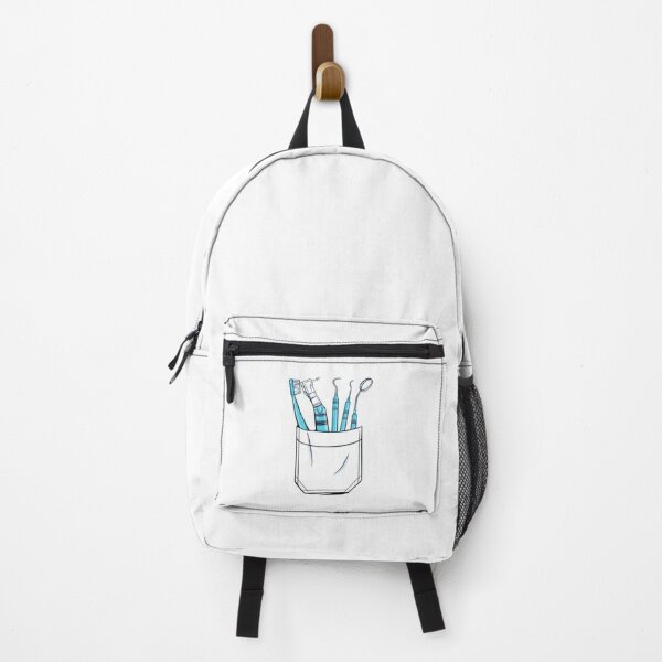 Item preview, Blue dental instruments in a pocket designed and sold by guaka-molly.