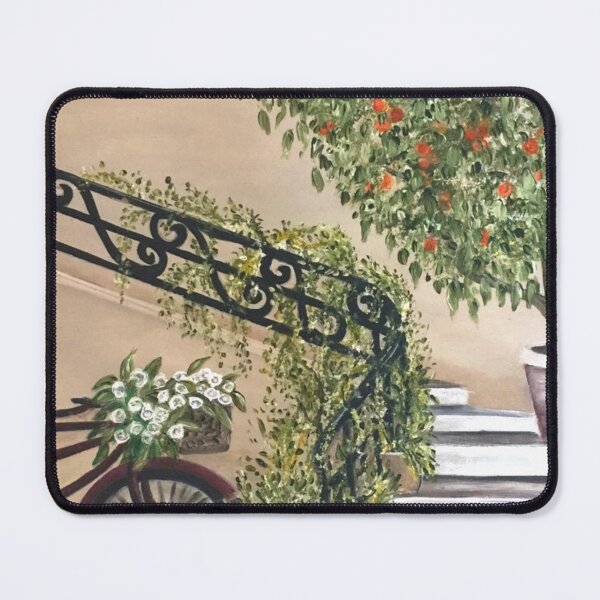 Item preview, Floral Bike Basket designed and sold by DzineVine.
