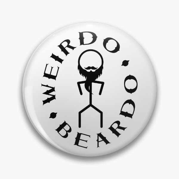 Item preview, Weirdo Beardo Stickman  designed and sold by cfspider.