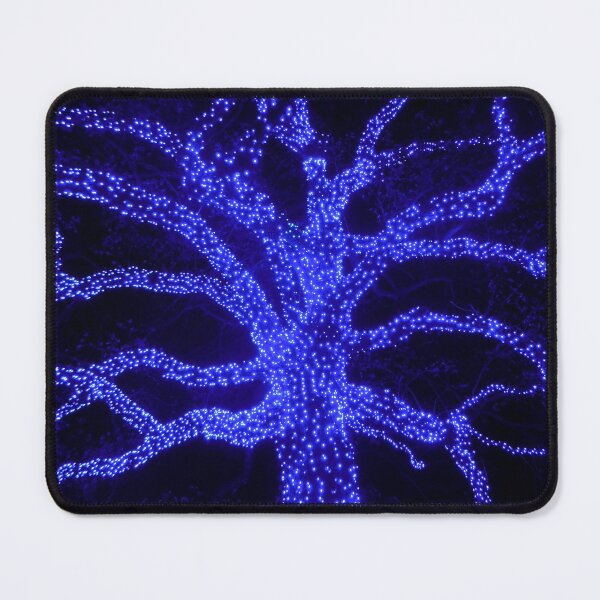 Item preview, Blue tree lights at MOBot Garden Glow designed and sold by PowerfulPhotos.