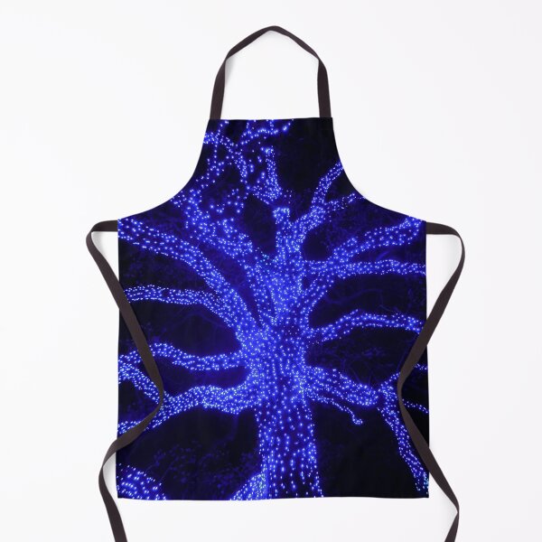 Item preview, Blue tree lights at MOBot Garden Glow designed and sold by PowerfulPhotos.