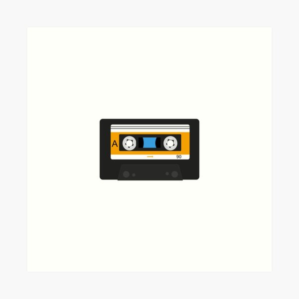 Artikel-Vorschau von Kassettenband aus den 80ern, designt und verkauft von Inspirationmotivation.
