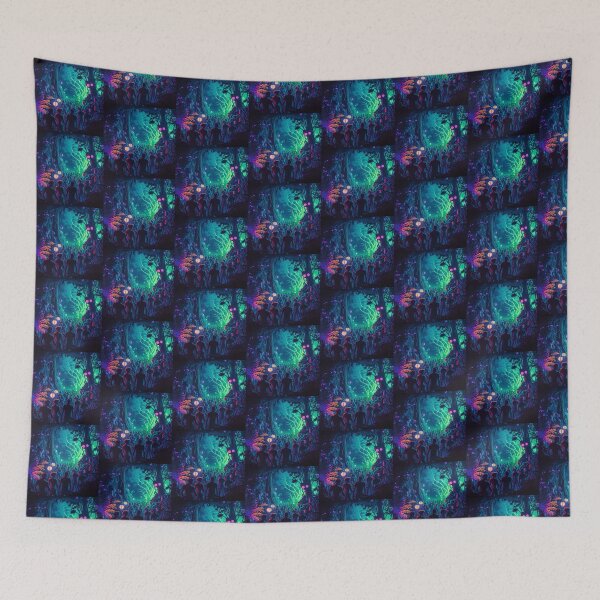 Item preview, Psychedelic Party in the Fractal Forest designed and sold by 3ThePrompt.