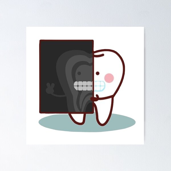 Item preview, Funny dental X-ray designed and sold by guaka-molly.