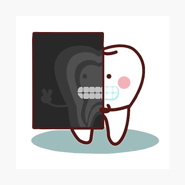 Item preview, Funny dental X-ray designed and sold by guaka-molly.