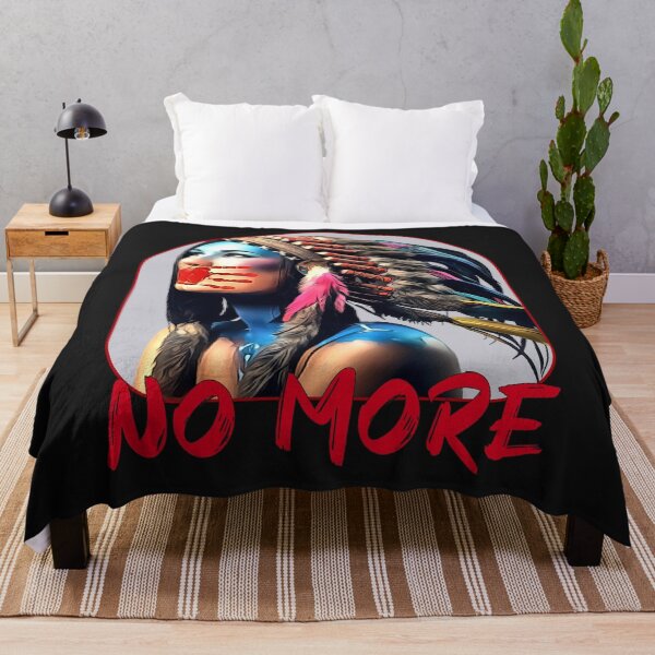 Item preview, Native American Indian Woman-No More MMIW designed and sold by dmbdana.