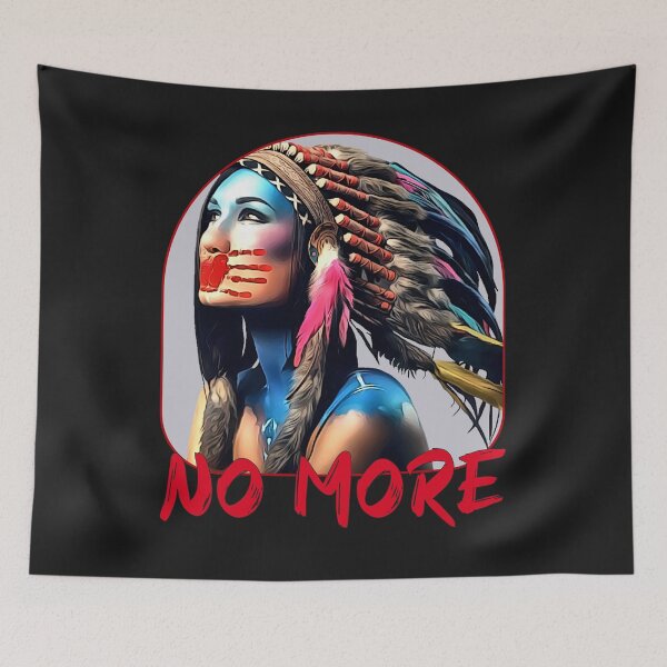 Item preview, Native American Indian Woman-No More MMIW designed and sold by dmbdana.