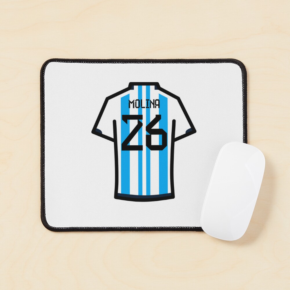 Molina 26 (2 Star Official Printing) - 22-23 Argentina Away