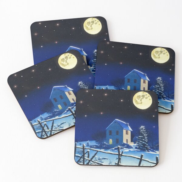 Item preview, A Lone Light Shines on Christmas Eve designed and sold by kenmo.