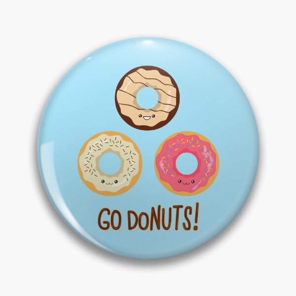 Item preview, Go doNUTS! designed and sold by AnishaCreations.