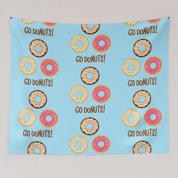 Item preview, Go doNUTS! designed and sold by AnishaCreations.